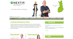 Desktop Screenshot of nextia.fi